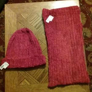 Matching  Scarf & Beanie Set